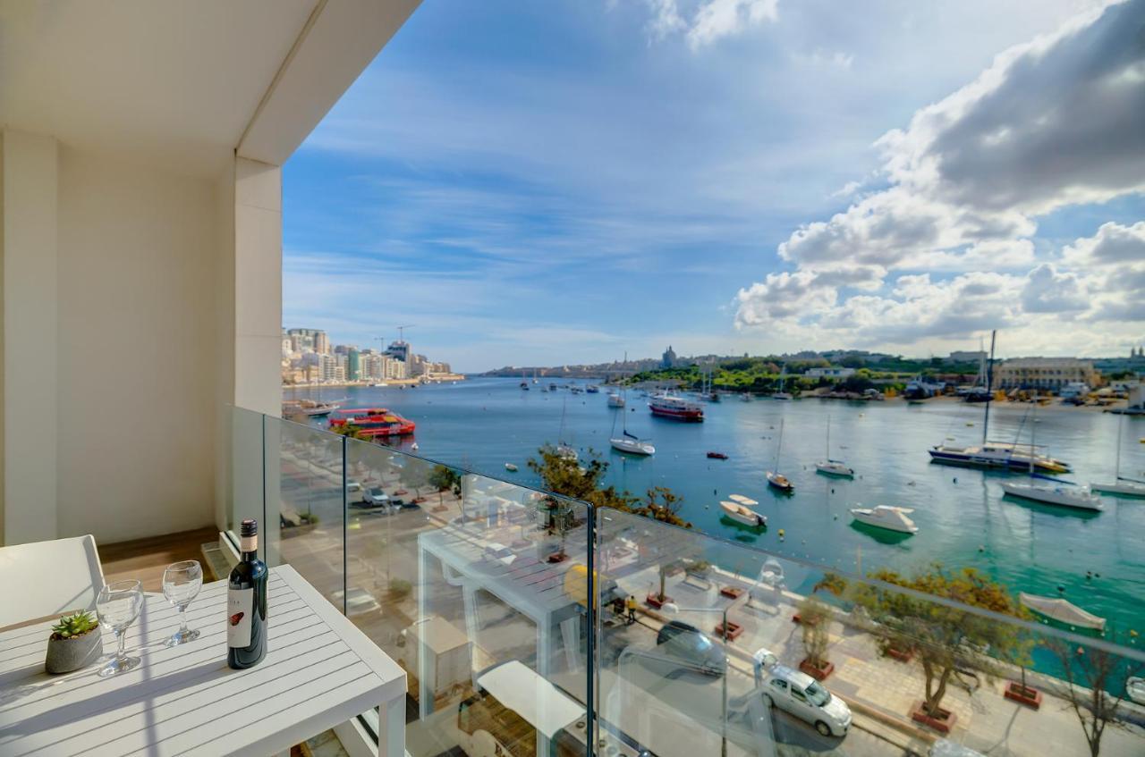 Luxury Apartment With Valletta And Harbour Views Sliema Esterno foto
