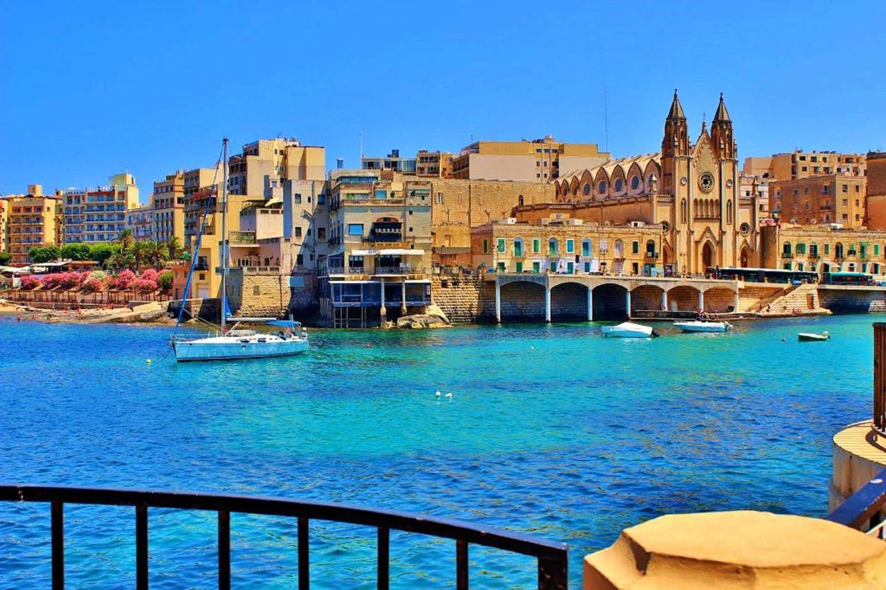 Luxury Apartment With Valletta And Harbour Views Sliema Esterno foto
